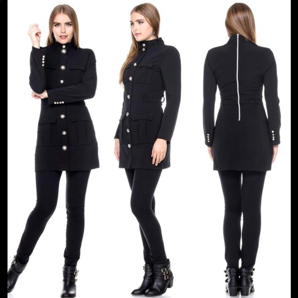 Dresses & Skirts - Military style mini dress